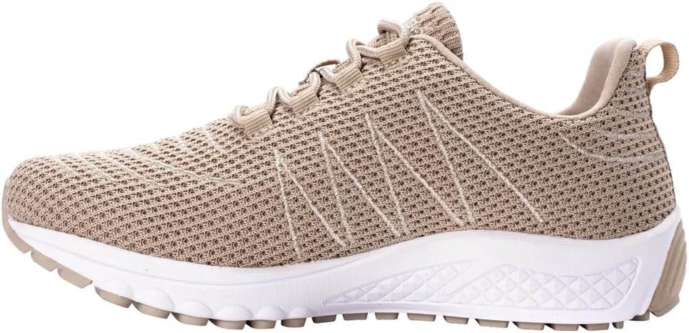 Propet Mens Tour Knit Lace Up Sneakers Shoes Casual - Grey