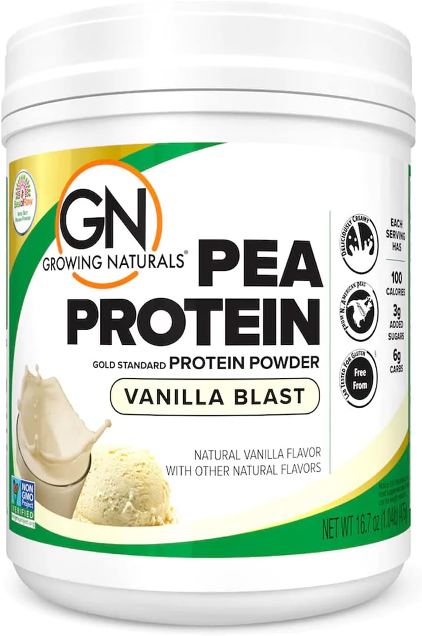 Raw Pea Protein Powder, Vegan Plant Based Protein, BCAA, Low-Carb, Low-Sugar, Chocolate Power, 1 Pound (Pack of 1)