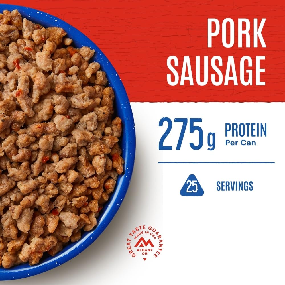 Mountain House Diced Beef | Freeze Dried Survival & Emergency Food | #10 Can | Gluten-Free, 30122