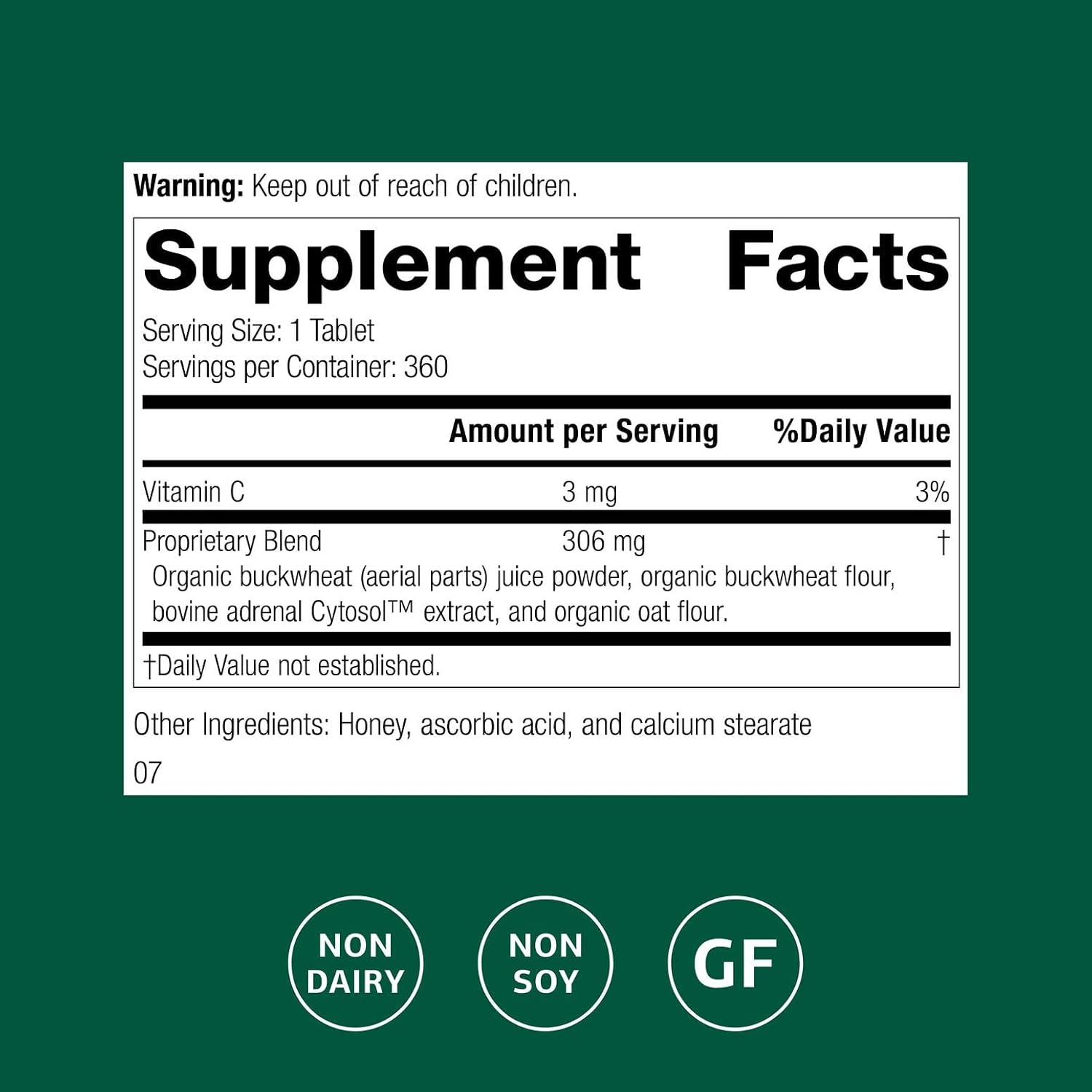 Standard Process Cyruta Plus - Capillary & Circulation Support - Aids Healthy Peripheral Circulation - Gluten-Free, Non-Dairy & Non-Soy - 360 Tablets