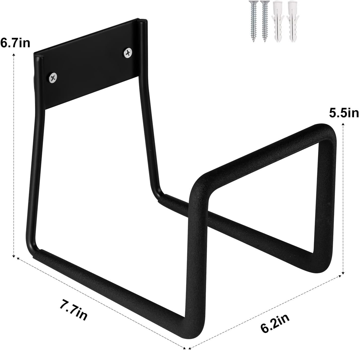 Hose Hanger, Heavy Duty Metal Hose Holder Wall Mount