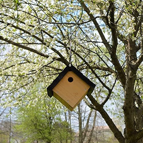 Nature's Way Bird Products CWH1 Cedar Wren House, 8" x 8.875" x 8.125", standard, Brown