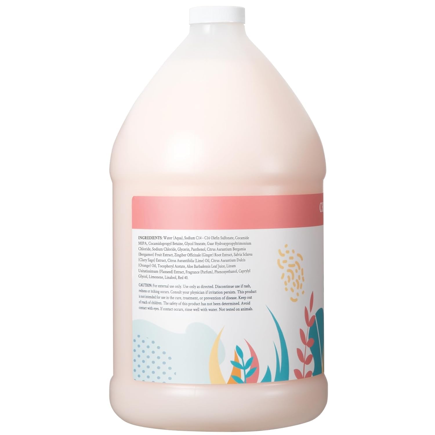Ginger Lily Farms Botanicals Moisturizing Shampoo for All Hair Types, Coco Mango, 100% Vegan & Cruelty-Free, Coconut Mango Scent, 1 Gallon (128 fl oz) Refill | for Hands, Body & Hair, Moisturizing Wash, Salon Wash, Spa Cleanser, Salon & Spa Essentials, M…