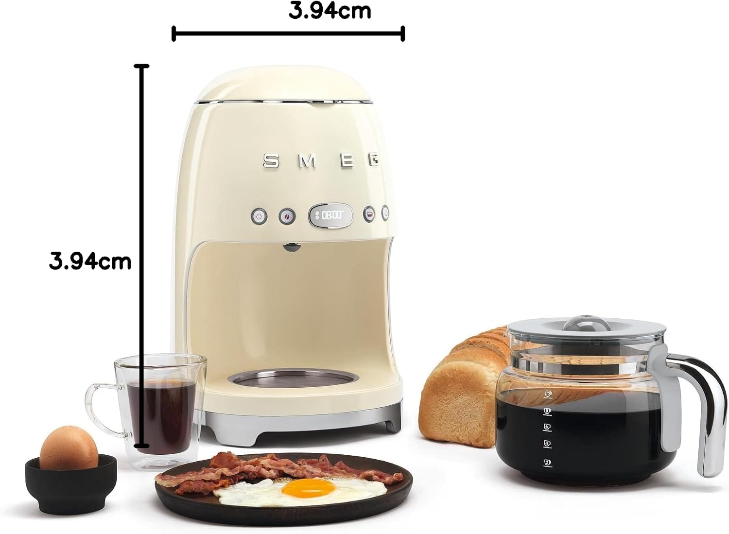 SMEG 50's Retro Line Coffee Glass Carafe Replacement