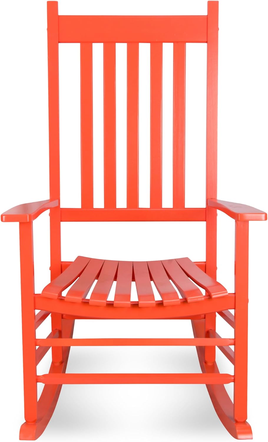 Shine Company 4332WT Vermont Porch Rocker, White (2nd Gen)