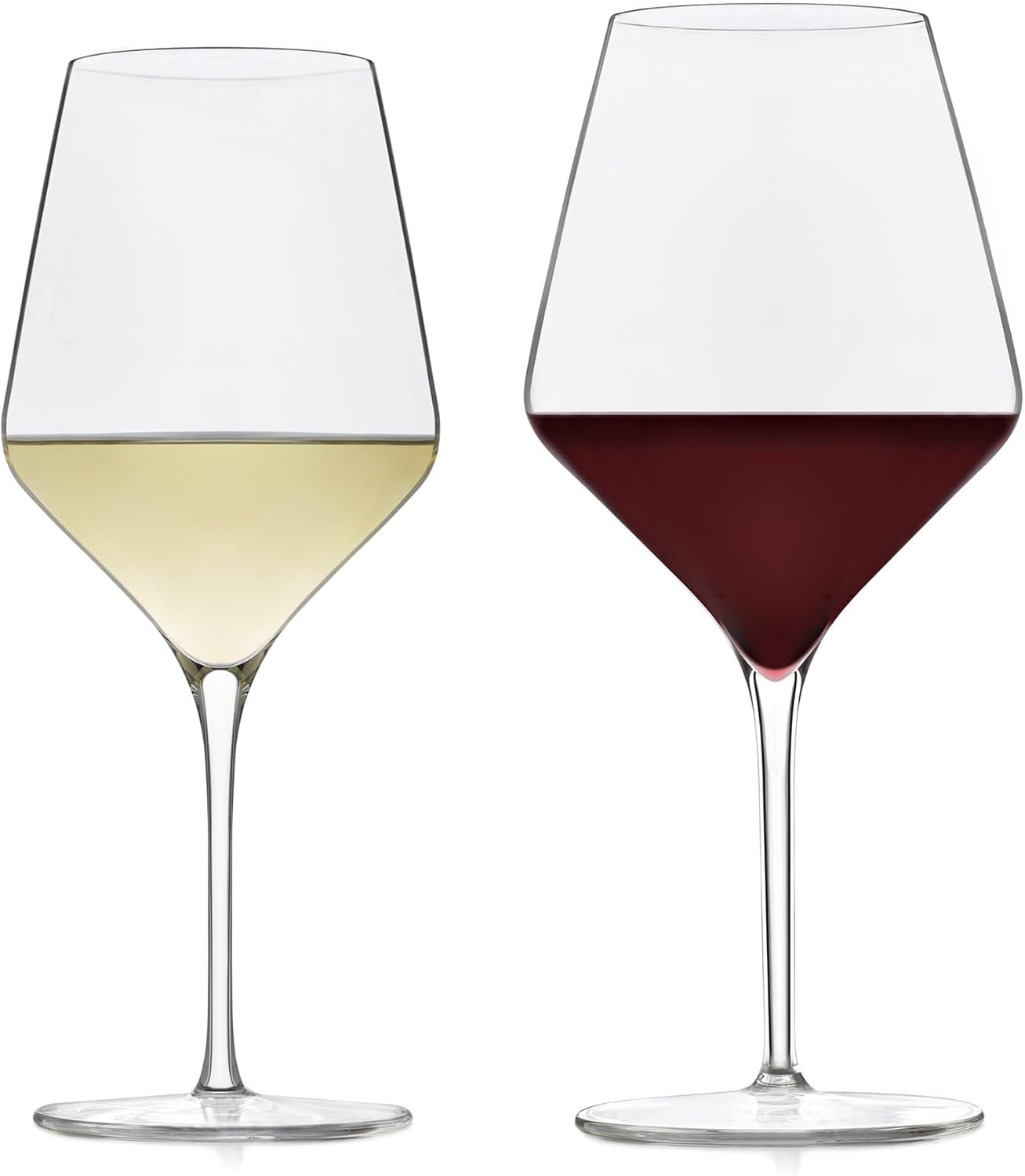 Libbey Signature Red Wine Glasses Set of 4, Seamless 24 Oz Wine Glasses for Cabernet, Merlot, and More, Stemmed Wine Glasses for All Occasions
