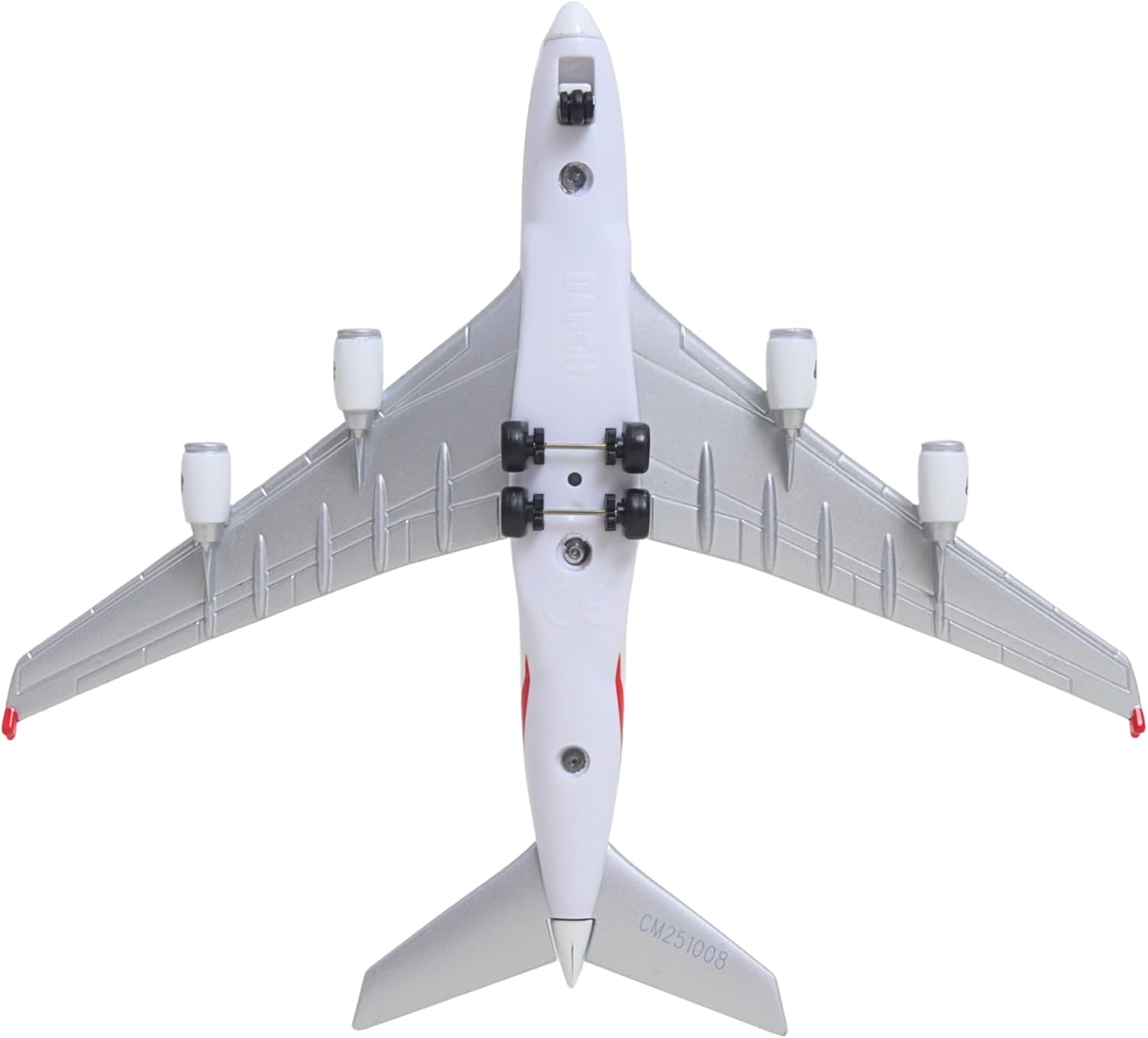 Daron Toy Airplane RT9904 – Emirates A380 – Die-Cast Metal Model Airplane Toy with Plastic Parts for Kids Ages 3+