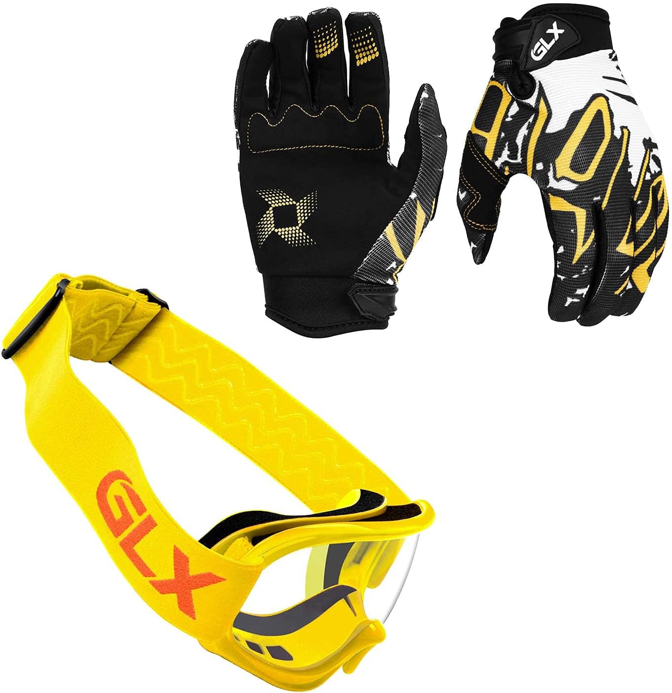 GLX GX623 Youth ATV & Dirt Bike Helmet Combo, DOT | Adult-Level Safety for Kids: Premium, full-grown protection engineered into a comfortable, youth-sized package