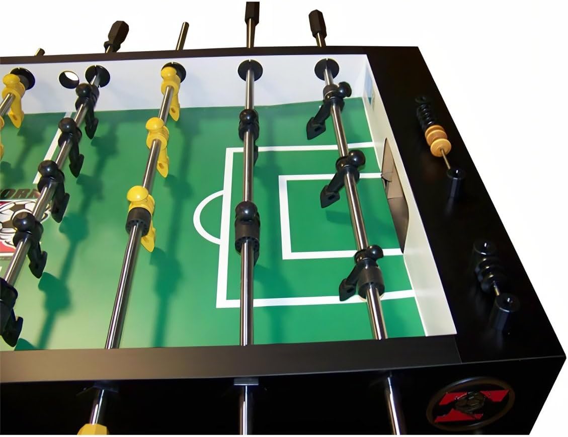Tornado Tournament 3000 Foosball Table - Made in the USA - Commercial Quality for the Home - Incredible Table Soccer Game