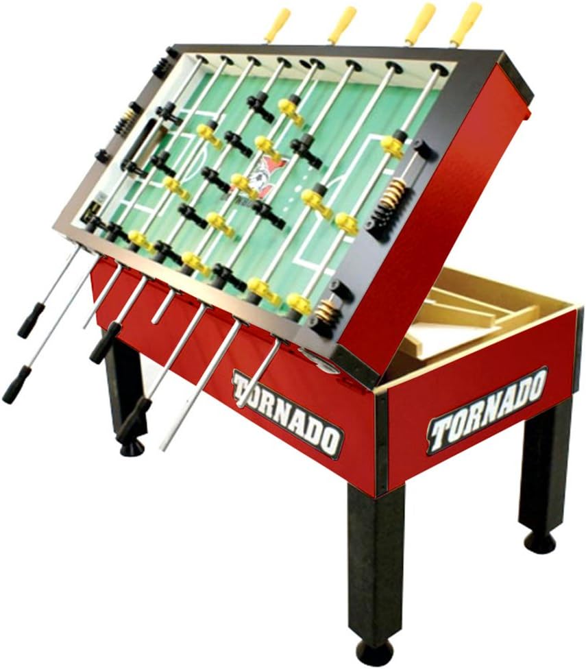 Tornado Tournament 3000 Foosball Table - Made in the USA - Commercial Quality for the Home - Incredible Table Soccer Game