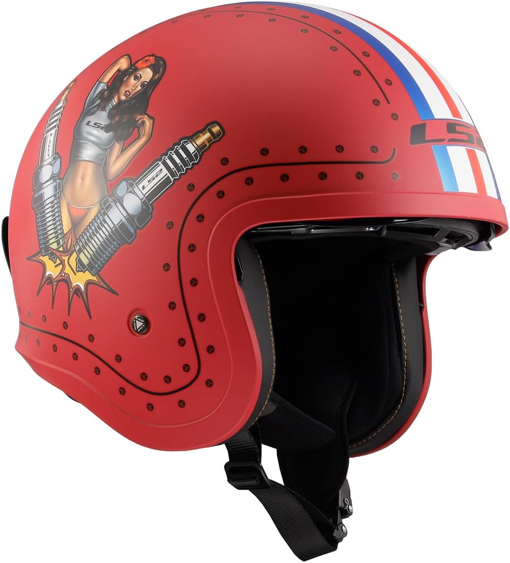 LS2 Helmets Open Face Spitfire Helmet