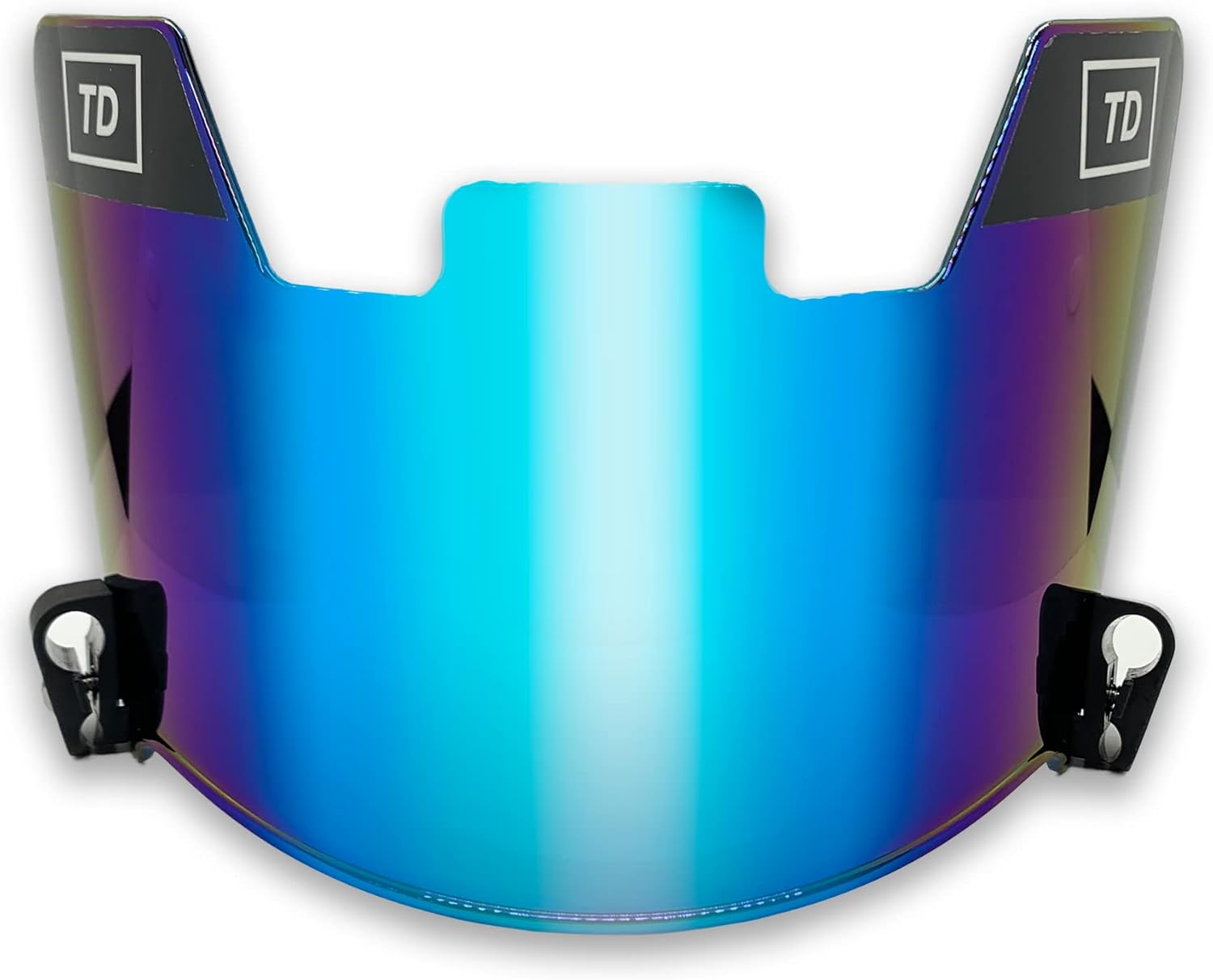 TD Sports Football Visor | Fits Kids, Youth, and Adult Helmets | Eye Protection for Helmet and Facemask