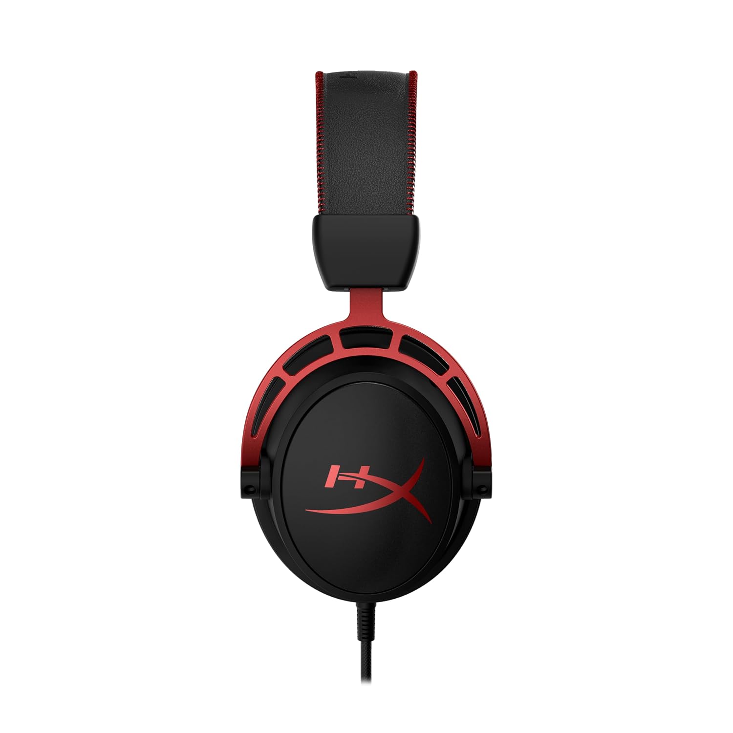HyperX Cloud Alpha - Gaming Headset, Dual Chamber Drivers, Legendary Comfort, Aluminum Frame, Detachable Microphone, Works on PC, PS4, PS5, Xbox One, Xbox Series X|S, Nintendo Switch and Mobile – Red | Dual Chamber Drivers, Legendary Comfort, Aluminum Fr…