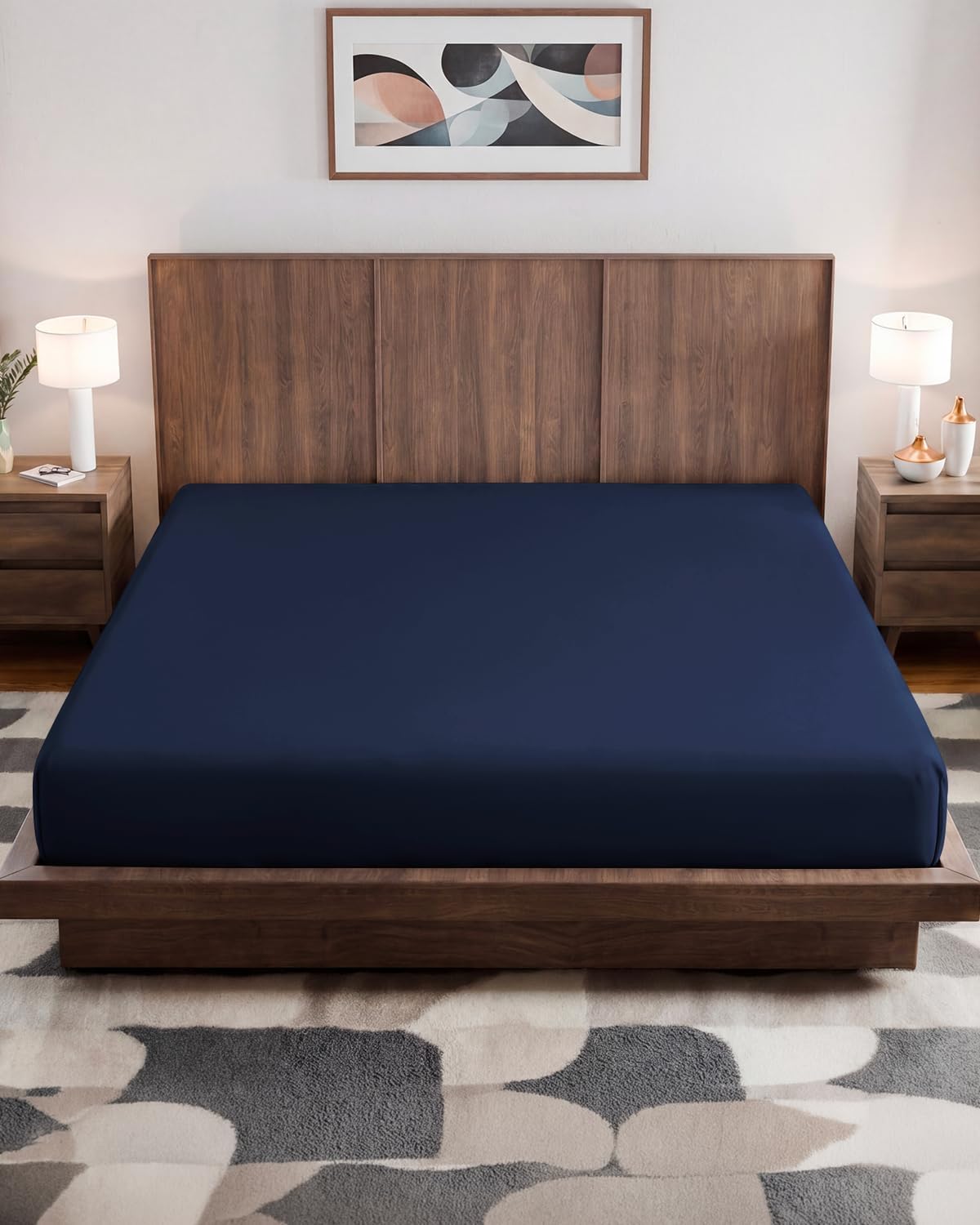 Fitted Hospital Bed Sheet - Hospital Bed Sheets for Home Use - Dark Grey | Ultra-Soft Brushed Microfiber Bedding with 16 Inch Deep Pockets, Extra Long 36 x 84 Fit, Breathable, Cooling and Wrinkle Free