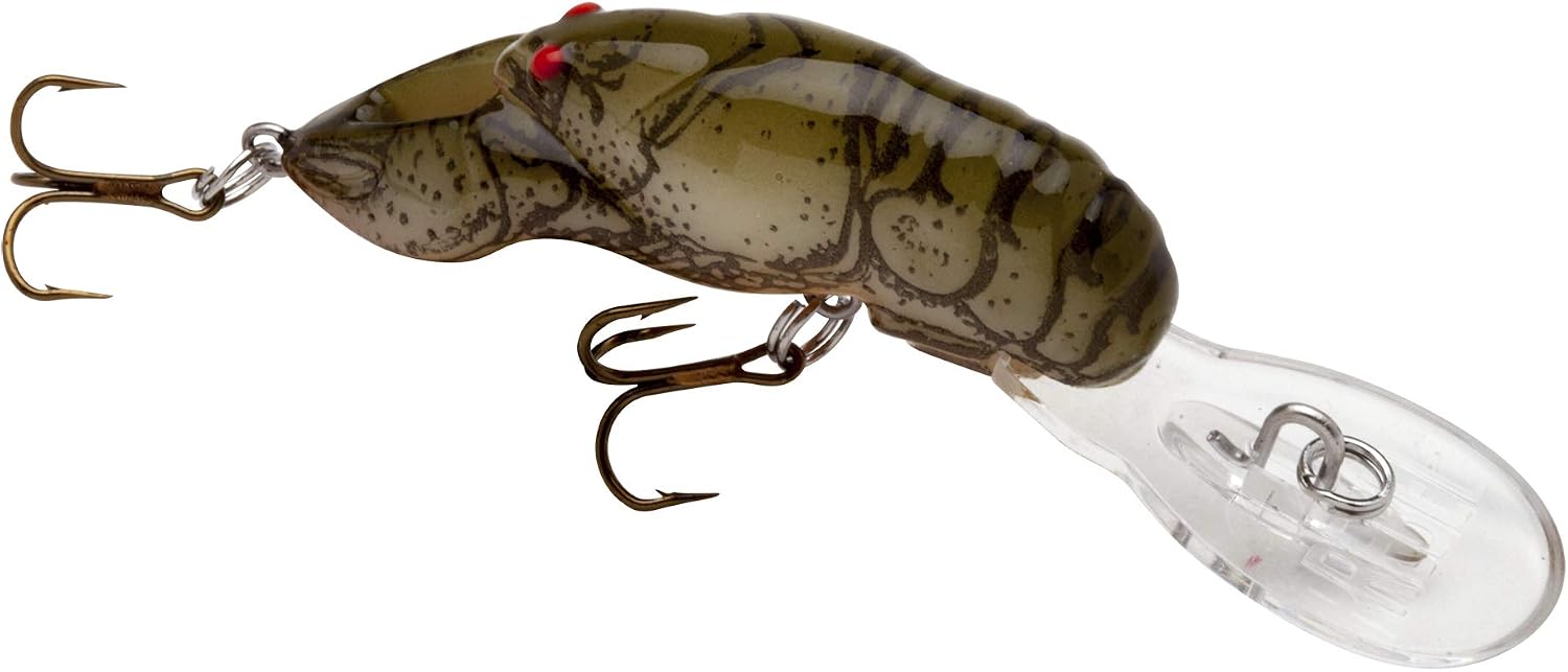 Rebel Lures Original Realistic Crawfish Crankbait Fishing Lure