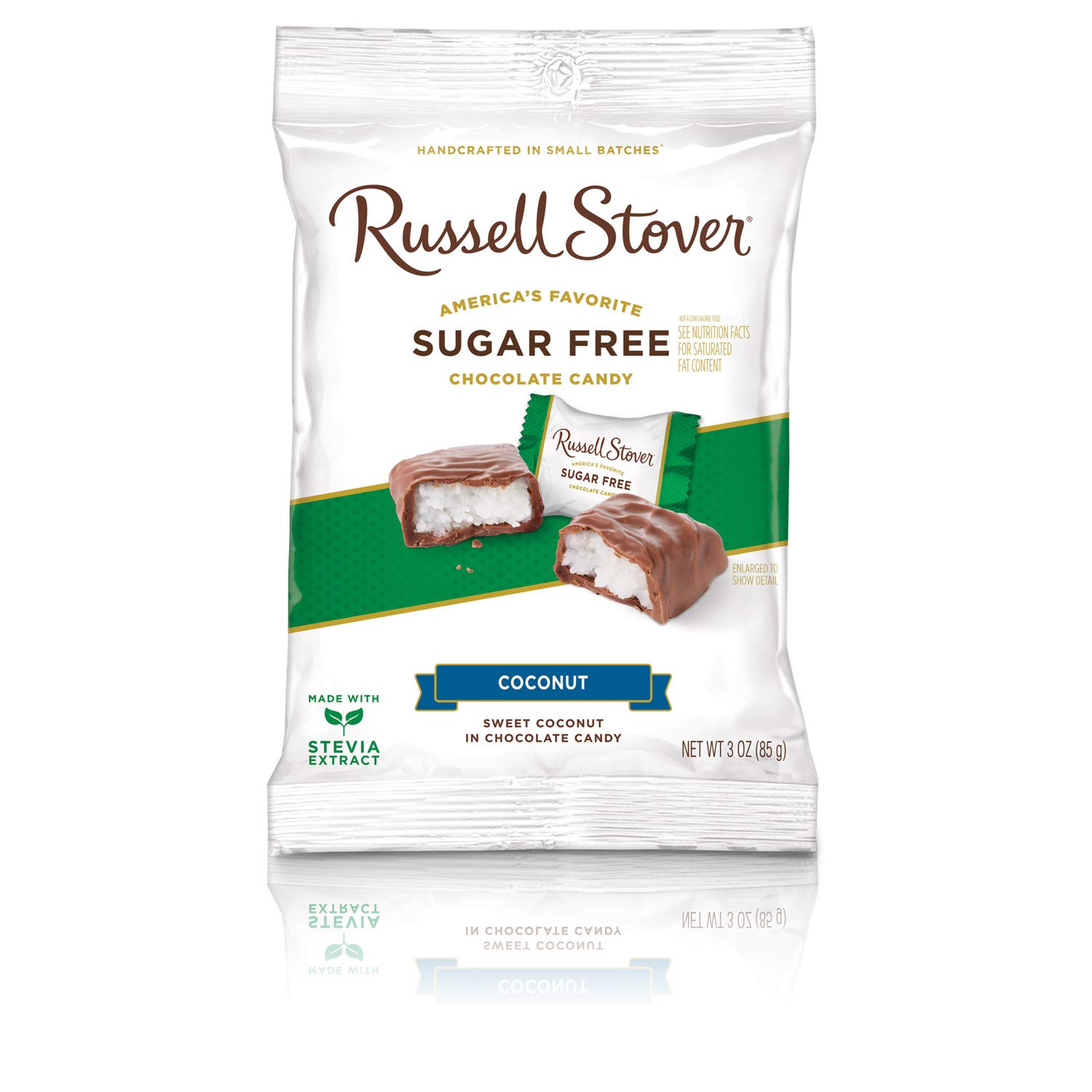 Russell Stover Sugar Free Dark Chocolate Medallions, 3 oz. Bag (270215)
