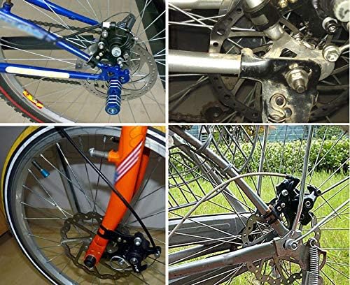 BlueSunshine 1 PCS 20/31.8mm Adjustable MTB Bike Disc Brake Bracket Converter Frame Adapter Mounting Holder