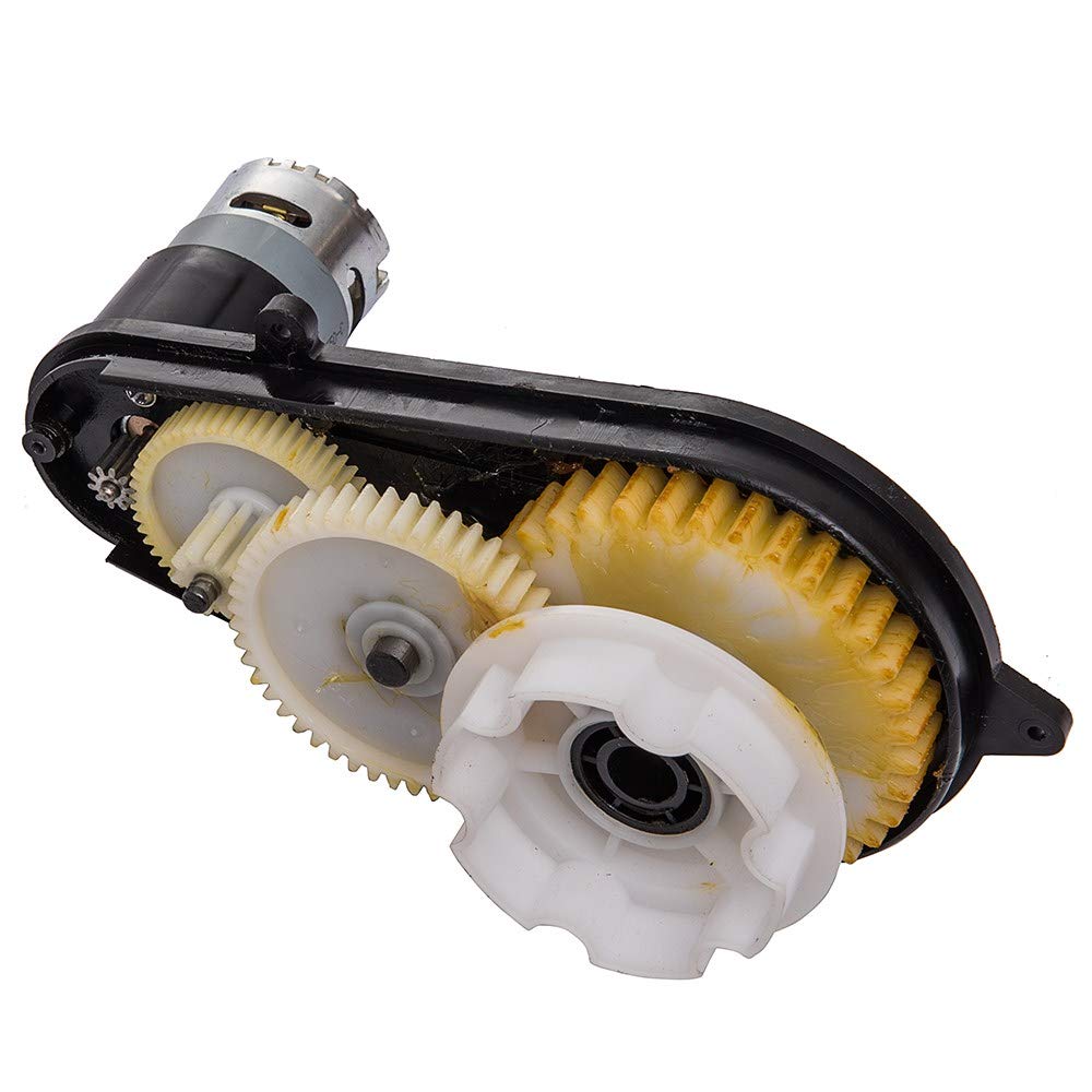 weelye 12V550 40000RPM Gearbox with High Torque 12V DC Motor for Kids Ride on Car SUV Parts