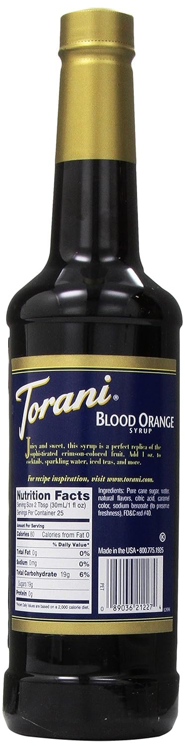 Torani Syrup, Cherry, 25.4 Ounces (Pack Of 4)