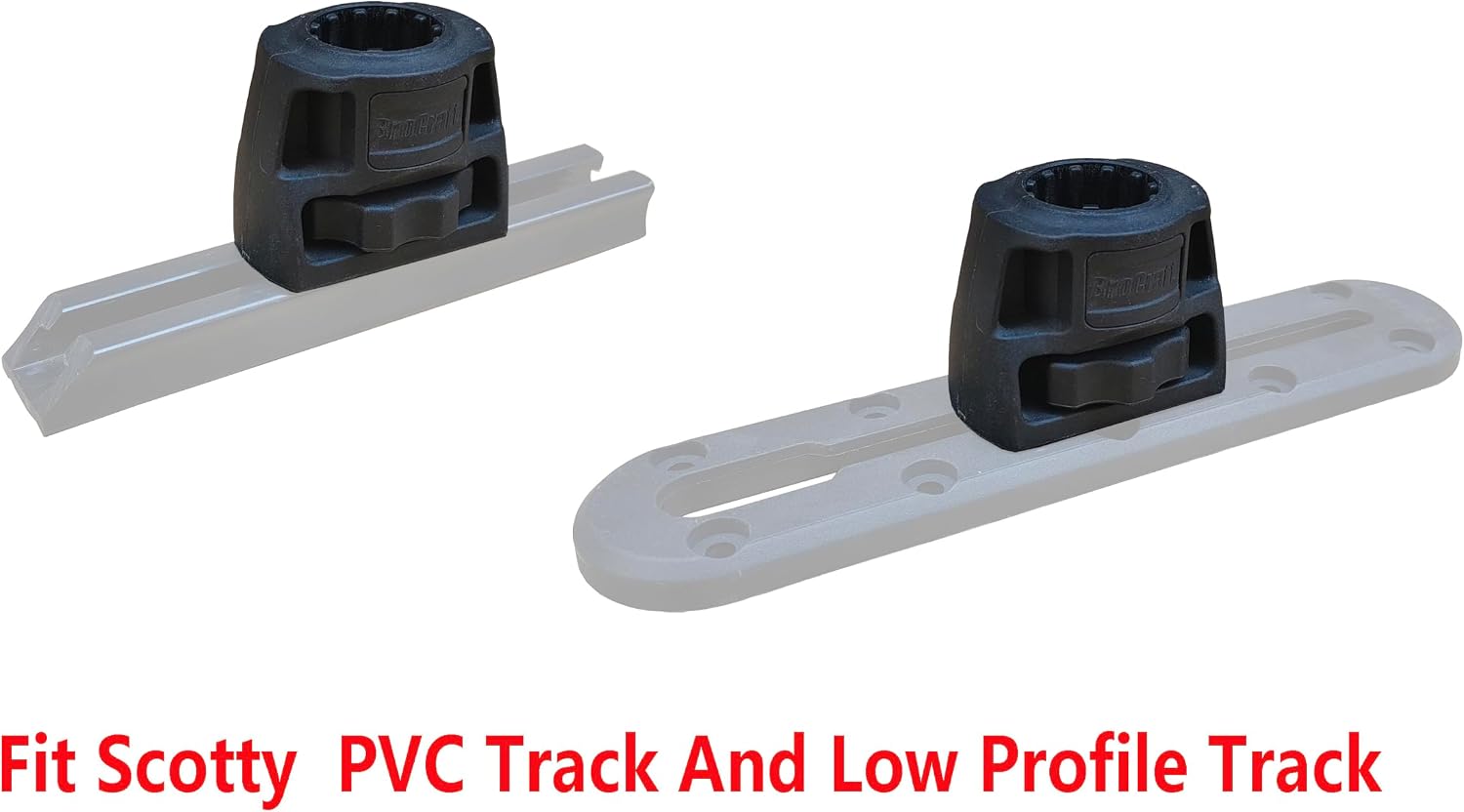 Brocraft Quick Release Rail Adapter/Gear Adapter/Kayak Track Mount