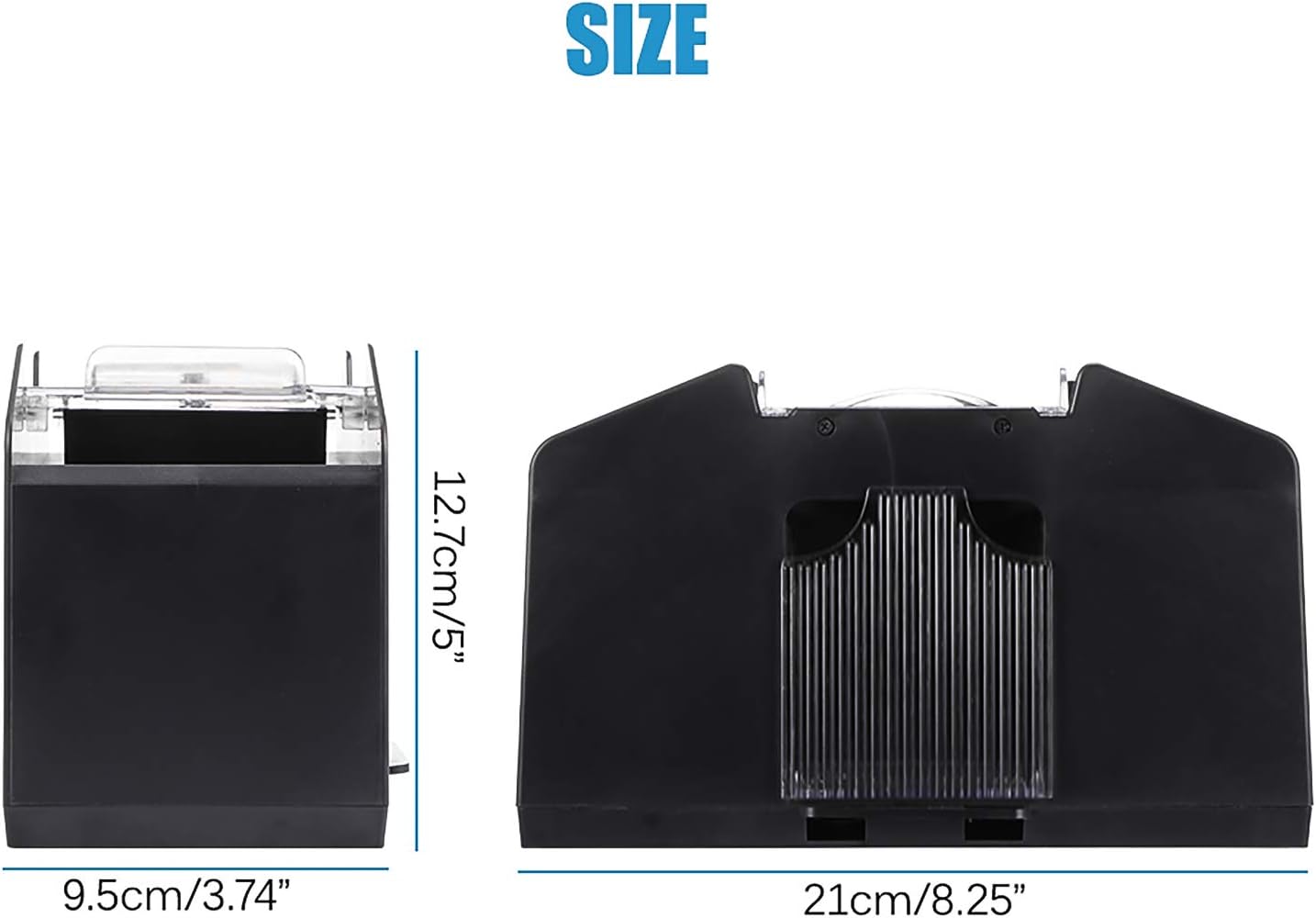 Automatic Card Shuffler for Five Crowns Card Game, Battery Operated Poker Shuffling Machine, Poker Card Shuffler