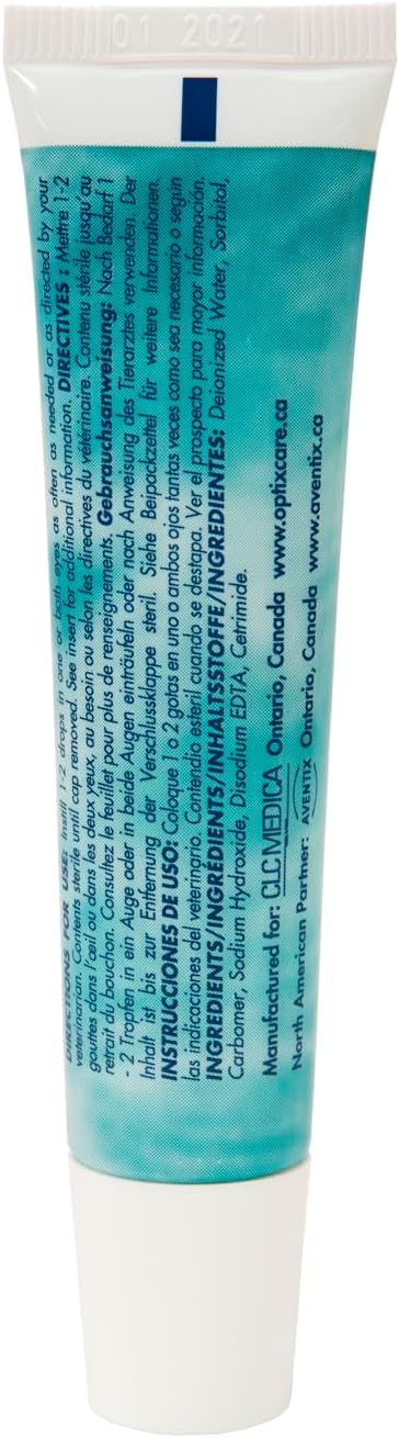 Optixcare Pet Eye Lube Lubricant for Dogs & Cats 20 gram