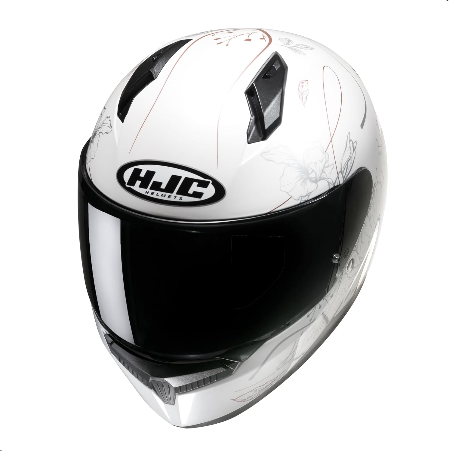 HJC C10 Epik Full Face Motorcycle Helmet with HJ-34P Pinlock Shield, DOT Approved (MC8, Medium)