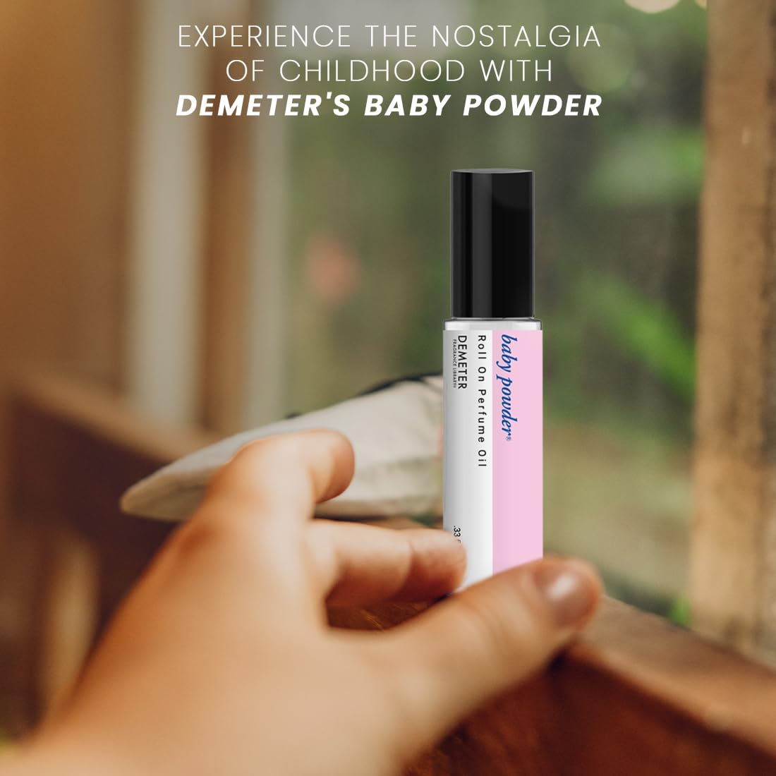 DEMETER Linen Roll On Perfume Oil Fragrance Library