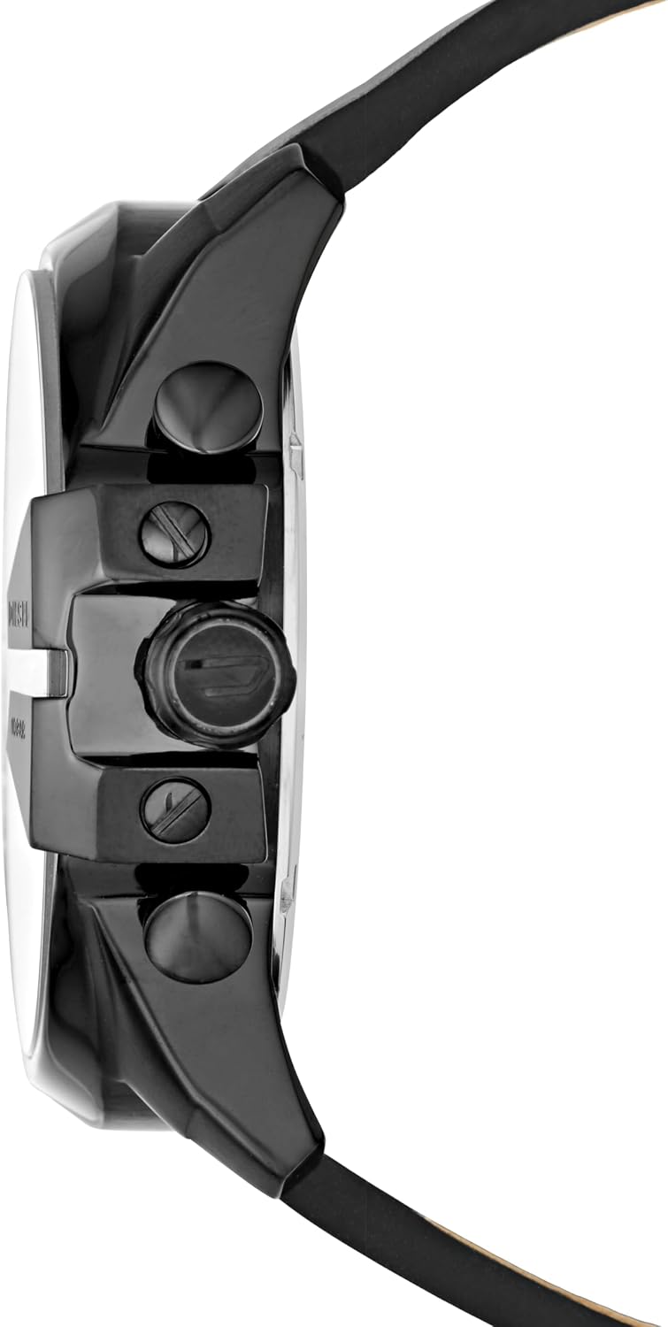 Diesel Mega Chief Watch for Men, Chronograph Men's Watch