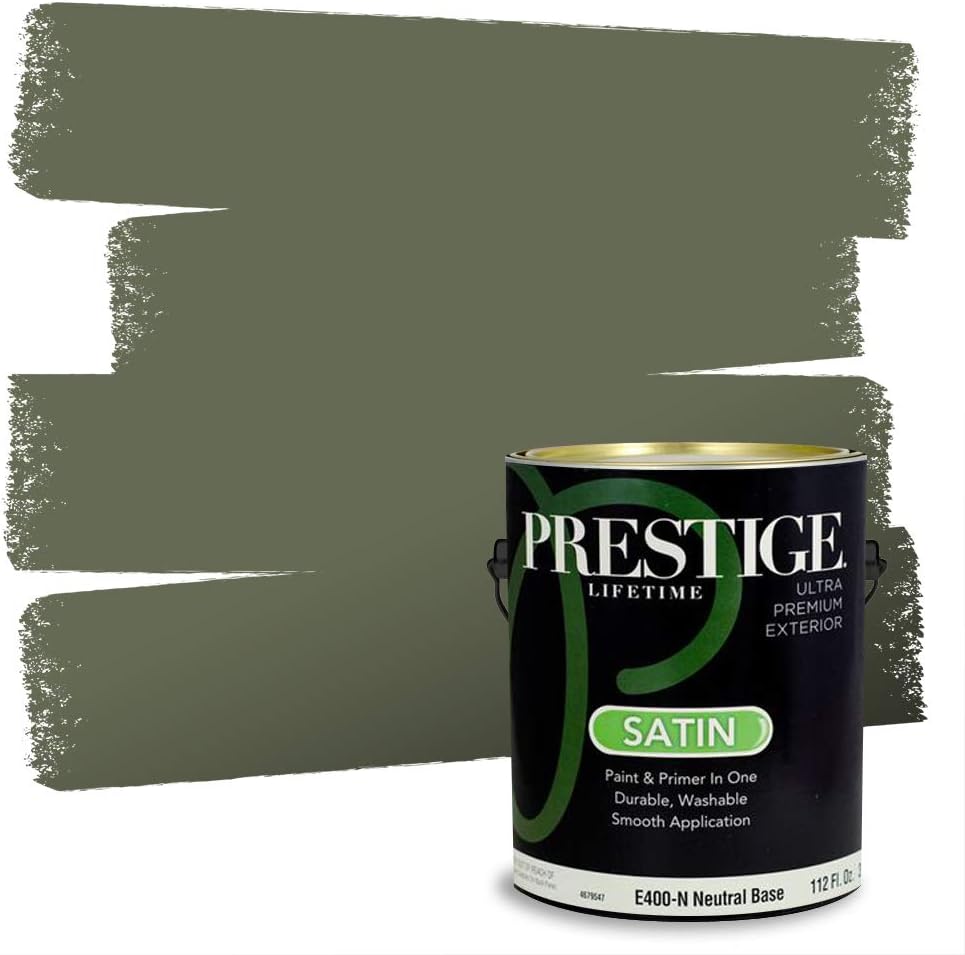 PRESTIGE Interior Paint and Primer in One, Garden Sage, Eggshell, 1 Gallon