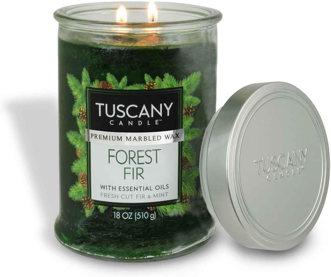 Tuscany Candle Forest Fir® Long-Lasting Scented Jar Candle, 18 oz
