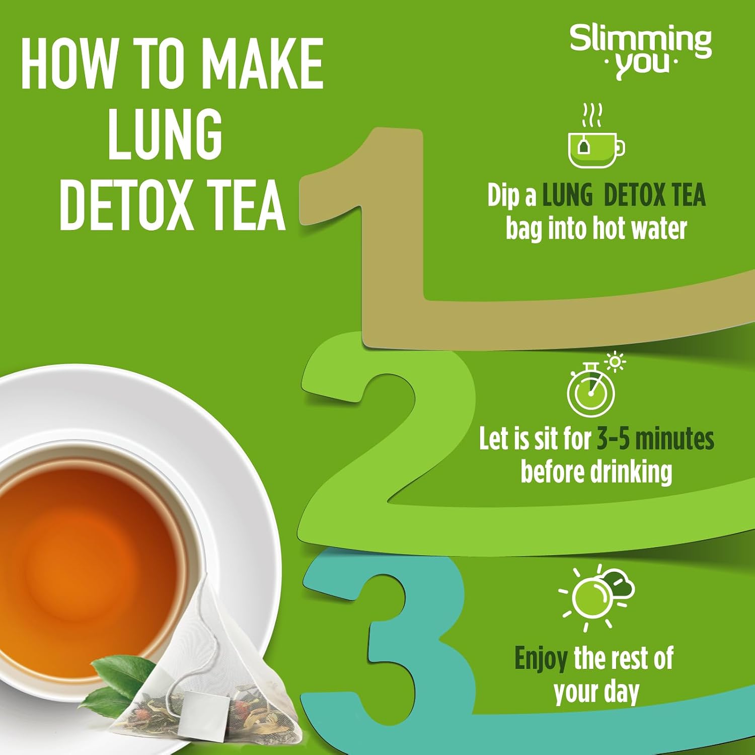 TAOISTEA 14 Day Detox Tea for Weight Loss, Body Cleanse, Metabolism Boost - Morning Boost and Night Cleanse Teas