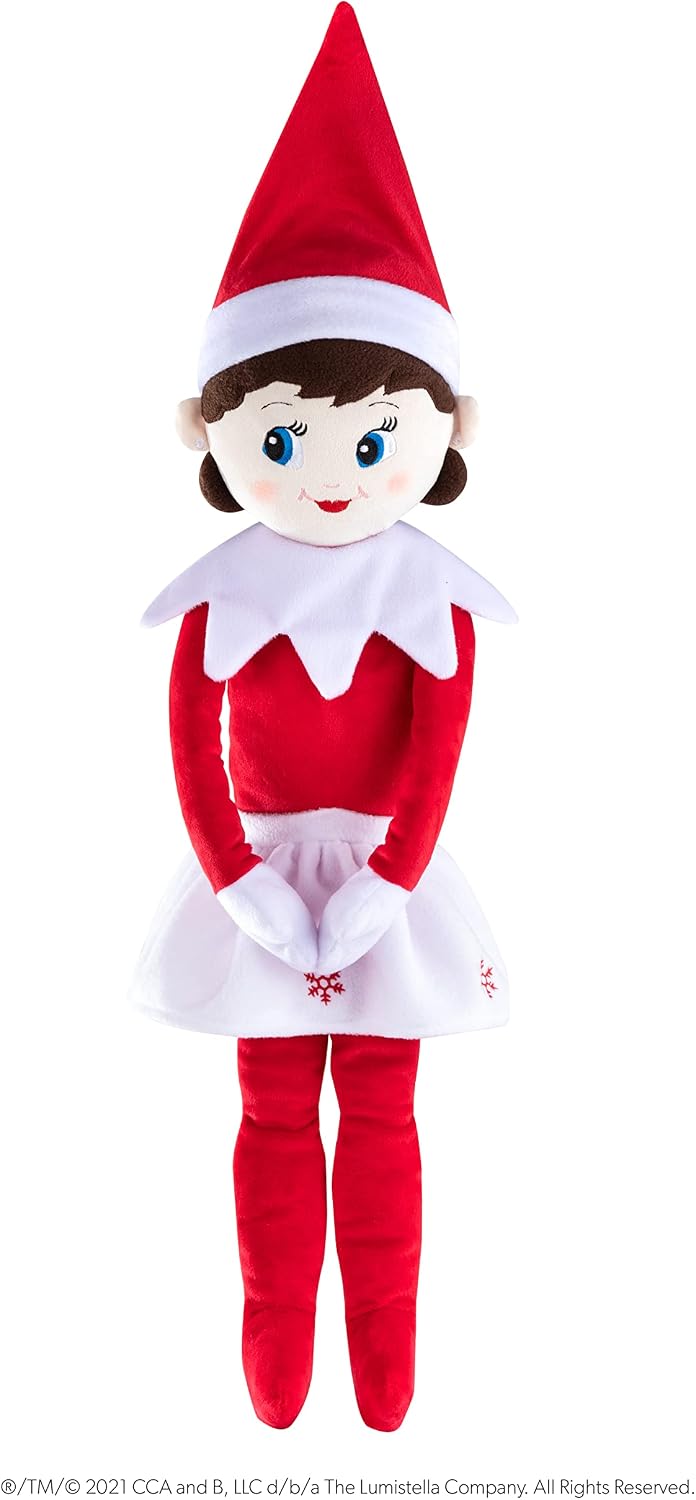 The Elf on the Shelf Plushee Pals 27-Inch Girl Scout Elf Plush Blue Eyes