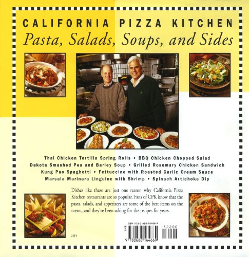 California Pizza Kitchen Pasta, Salads, Soups, And Sides