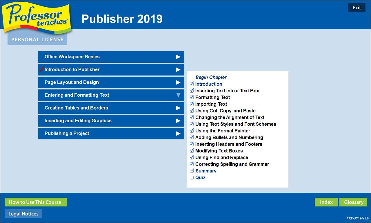 Professor Teaches Office 2019 & Windows 10 - Training Software for Microsoft Office & Windows 10 Includes Interactive Training for Word, Excel