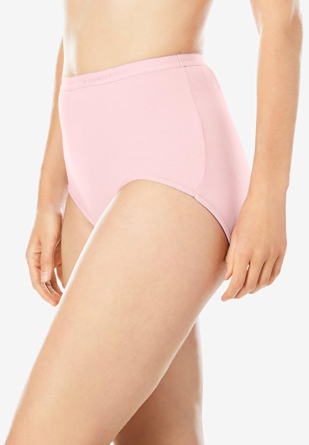 Comfort Choice Full Coverage Cotton Brief 10-Pack