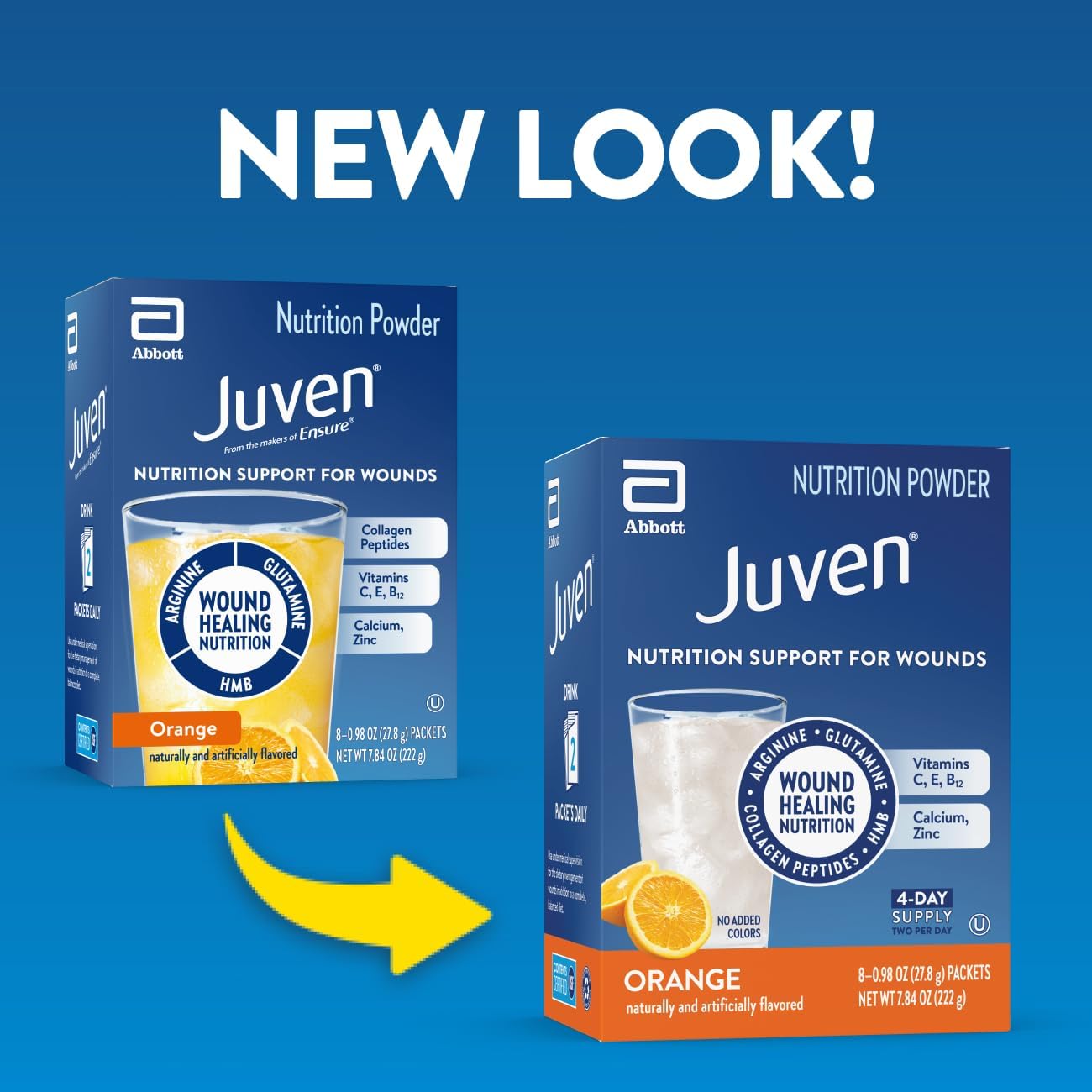 Juven Nutrition Support for Wound Healing, Fruit Punch, 48ct