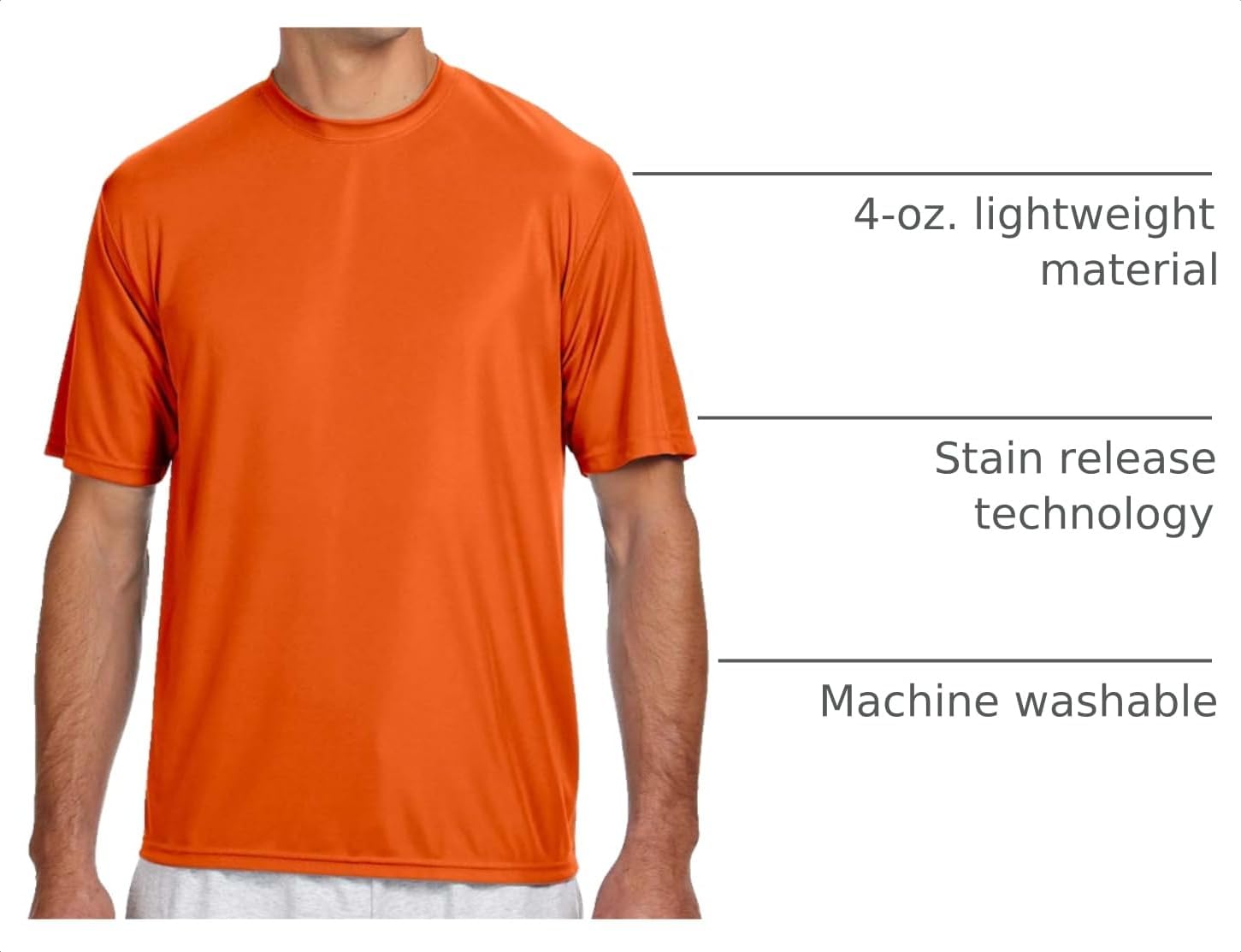 A4 Men's Cooling Performance Crew Short Sleeve Tee