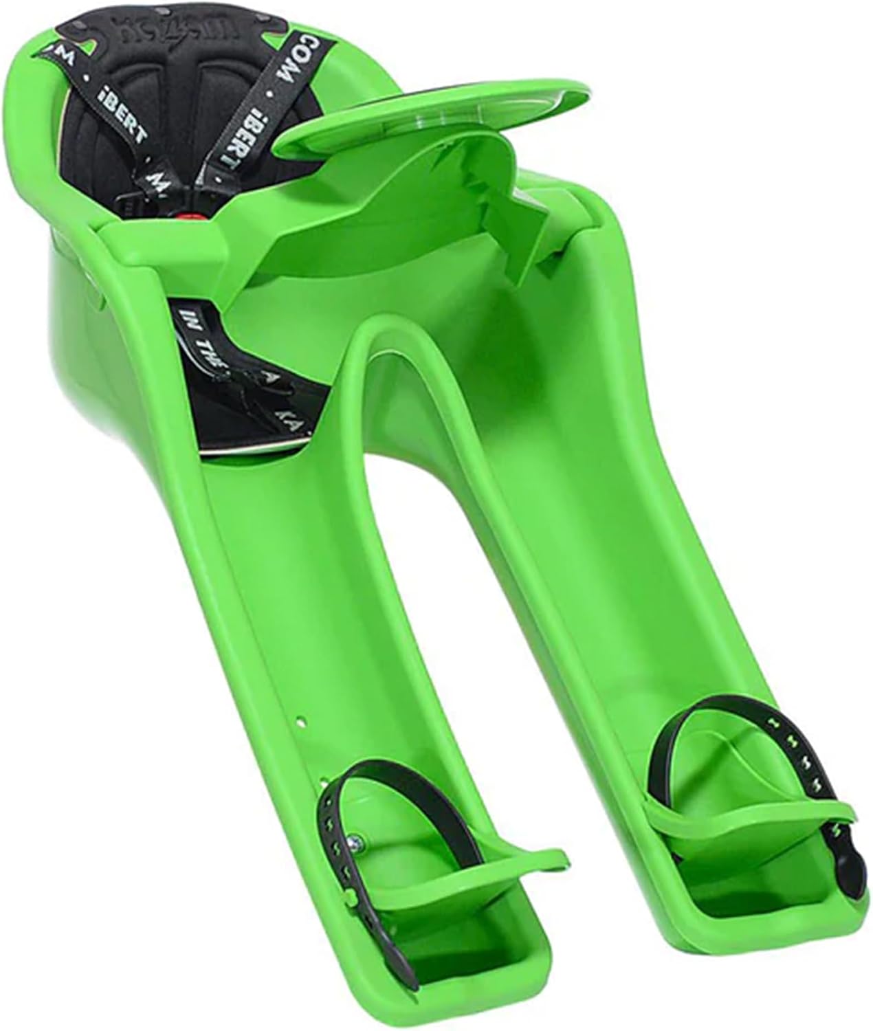 Front Mounted Child Seat with Patented Mounting for Easy and Secure Installation - Child’s Bike Seat with 3-Point Safety Harness and Adjustable