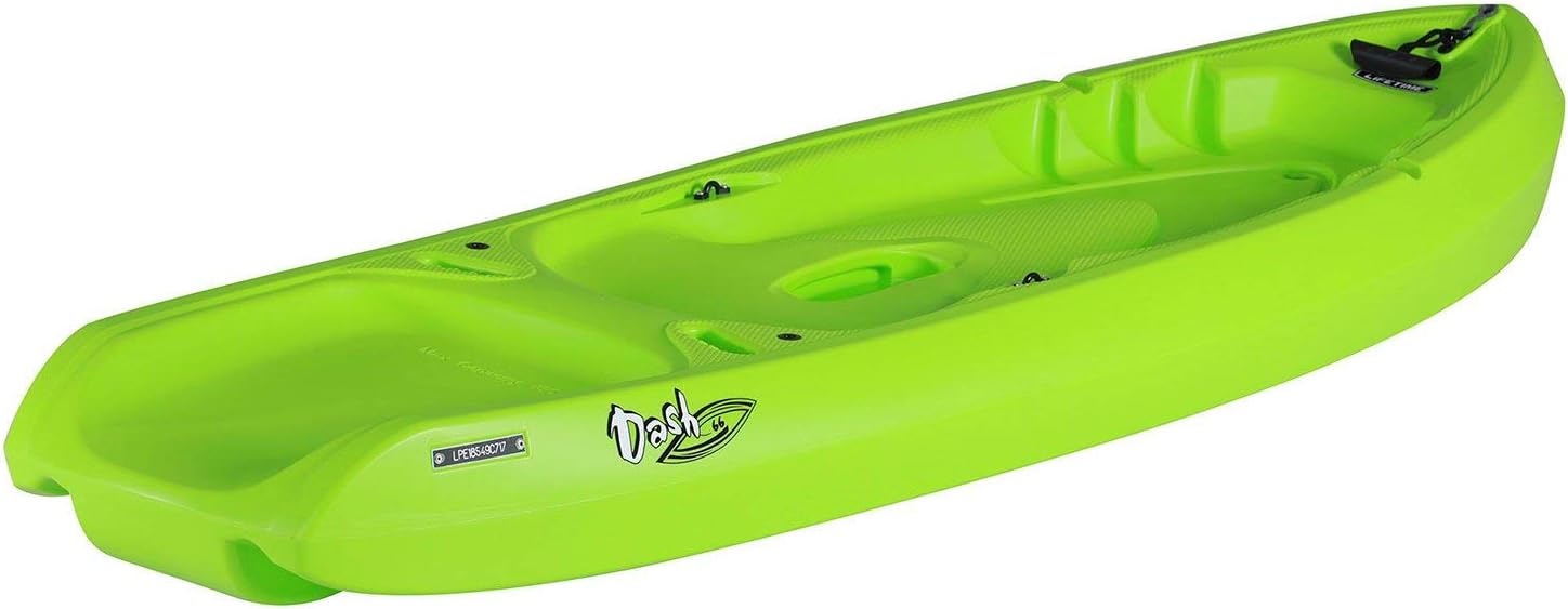 LIFETIME Dash 66 Youth Kayak (Paddle Included), Lime Green