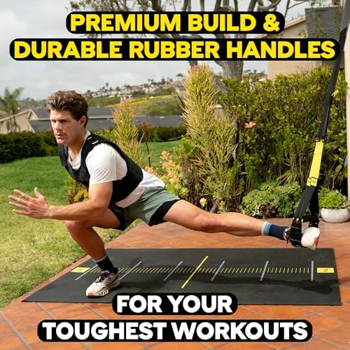 TRX Pro3 Home Gym System – Professional-Grade Suspension Trainer for Strength Training, HIIT, Cardio & Full-Body Workouts