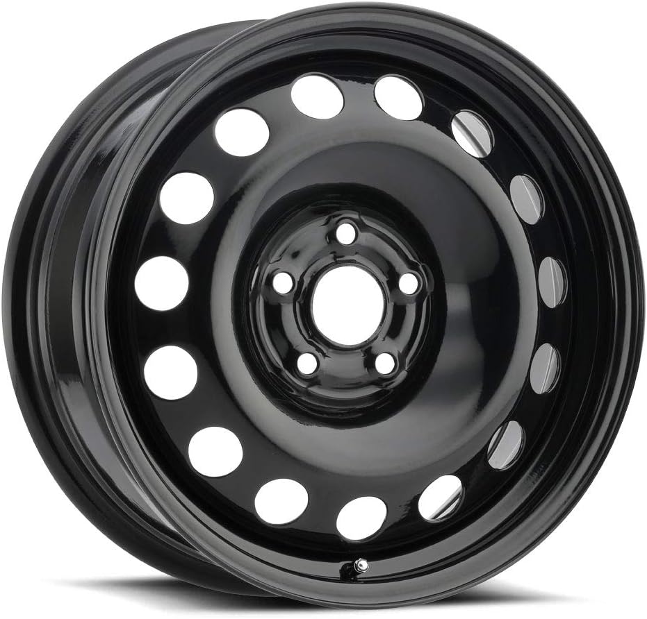 VISION 16" Inch 5x100 Wheel Rim SW60 Snow 16X6.5 +38 Black