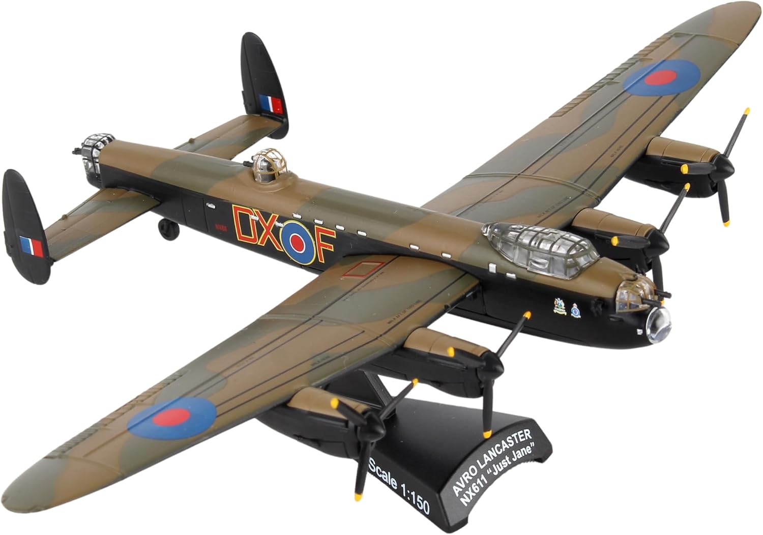 Daron Worldwide Trading B-29 Superfortress Enola Gay Vehicle (1:200 Scale), White