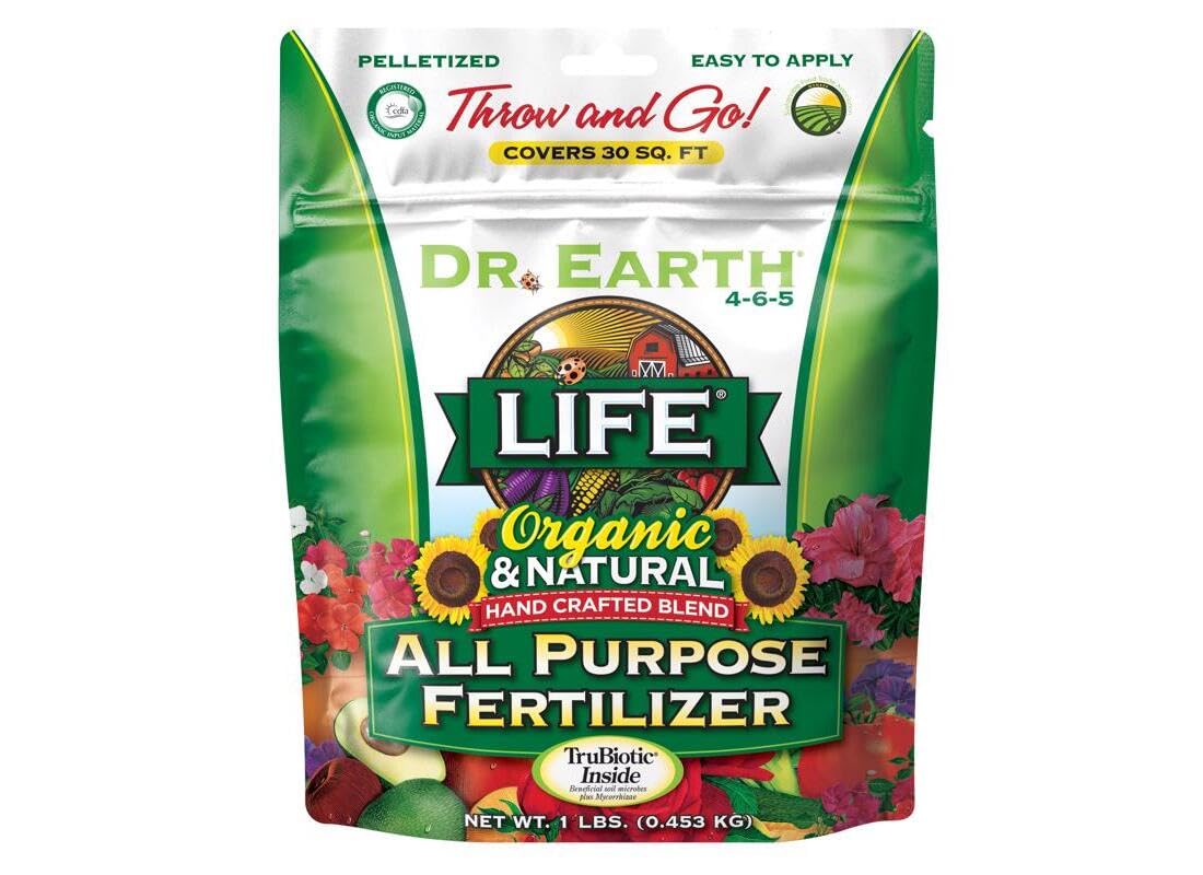 Dr. Earth 91164 1 lb. 5-5-5 MINIS Life All Purpose Fertilizer