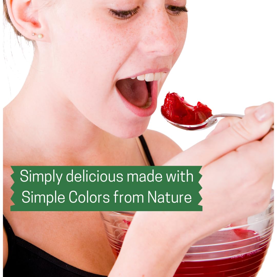 Simple Mixes Natural Gelatin Dessert, Lime, Kosher, 6 Pack of 3.1 oz each