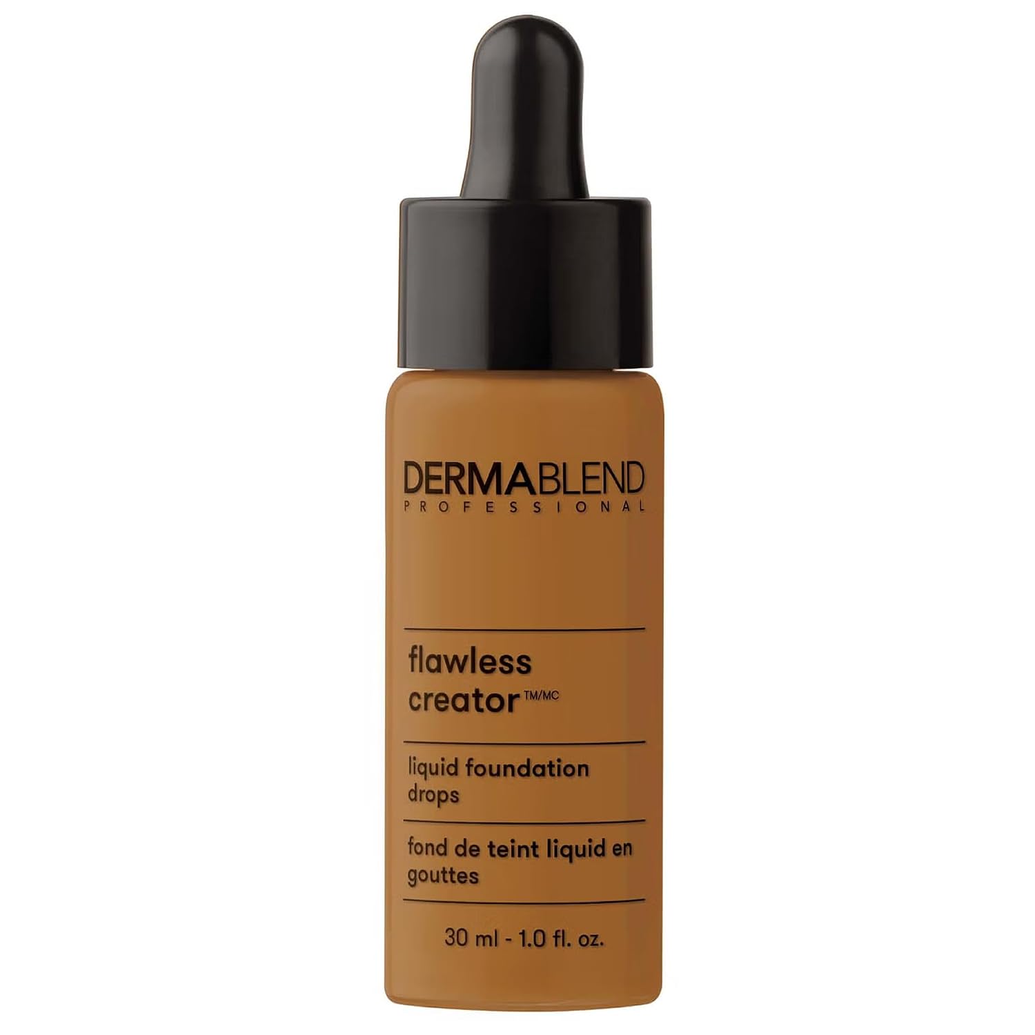 Dermablend Flawless Creator Multi-Use Liquid Foundation Makeup, Full Coverage Lightweight Buildable Foundation, Natural Finish, 1 Fl oz.