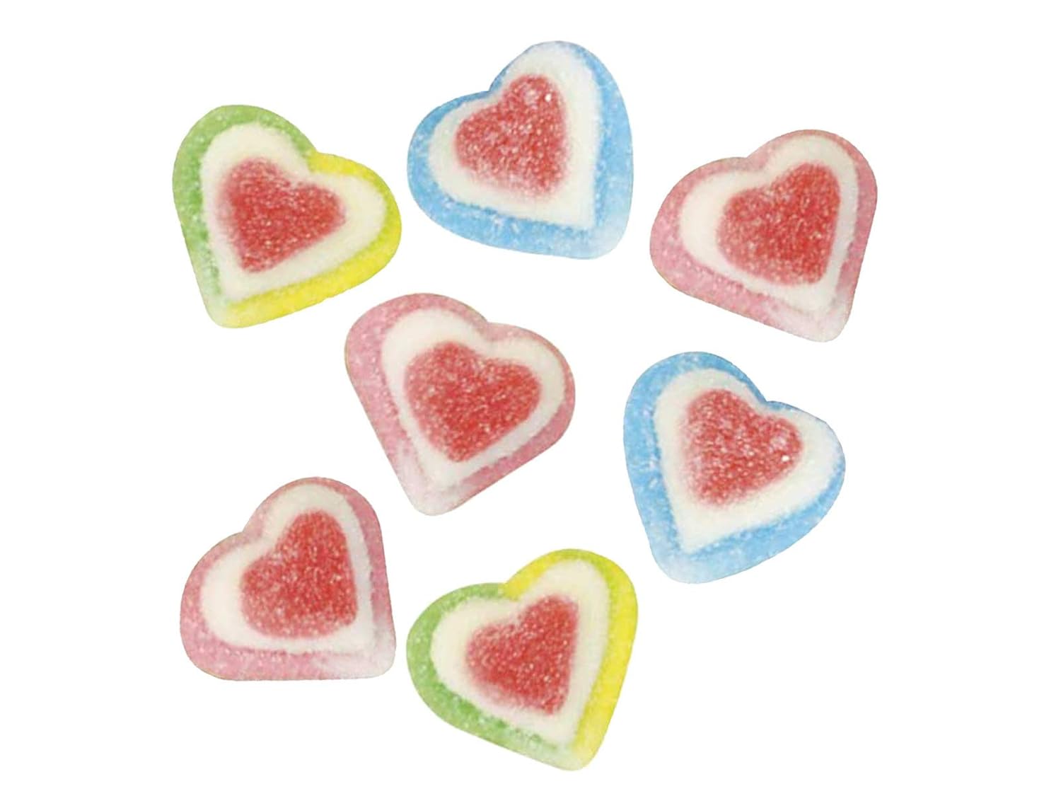 Yankee Traders Gummi Triple Hearts, 2 Lbs