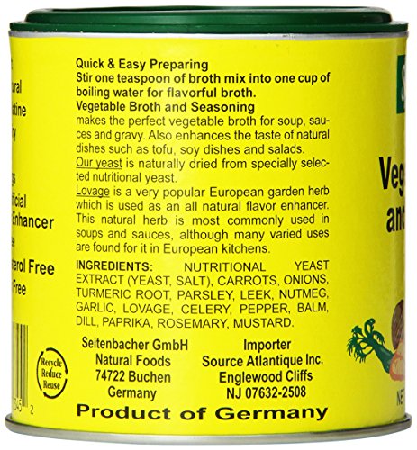 Seitenbacher Vegetable Broth and Seasoning - 5 oz. can