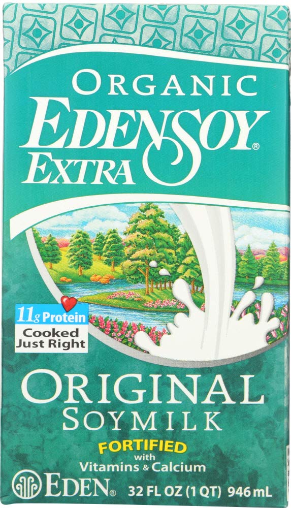 Eden Organic Soymilk Extra, Original, 32 Ounce