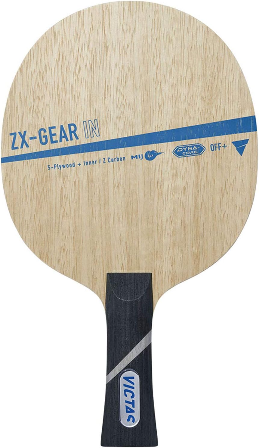 ヴィクタス(VICTAS) 卓球 ラケット ZX-Gear in シェークハンド 攻撃用 特殊素材入り 単品/ラバーセット